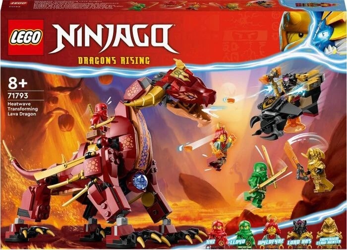 Детям LEGO NIN Wyldfires Lavadrache Конструктор 77782980
