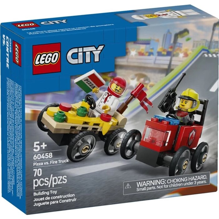 Игрушка конструктор детская гоночная LEGO 60458 191173028