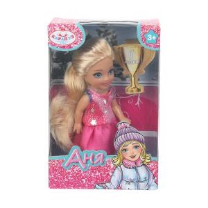 Кукла Аня 12 см,  кор КАРАПУЗ ANNA-S1-BB