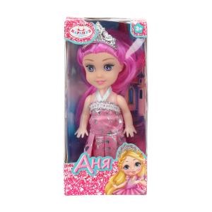 Кукла Анечка 12 см, акс, кор КАРАПУЗ ANNA-SP4-BOX-25-NW