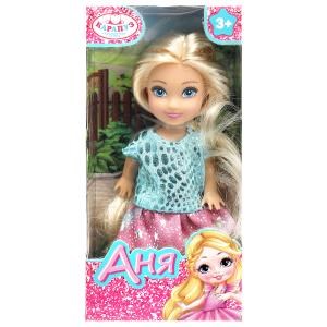 Кукла 12 см Аня 12 см, кор КАРАПУЗ ANNA-C16-BB