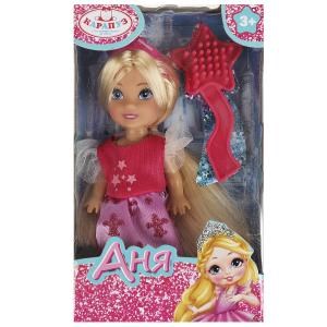Кукла Аня 12 см, акс., кор. КАРАПУЗ ANNA-P3-BB