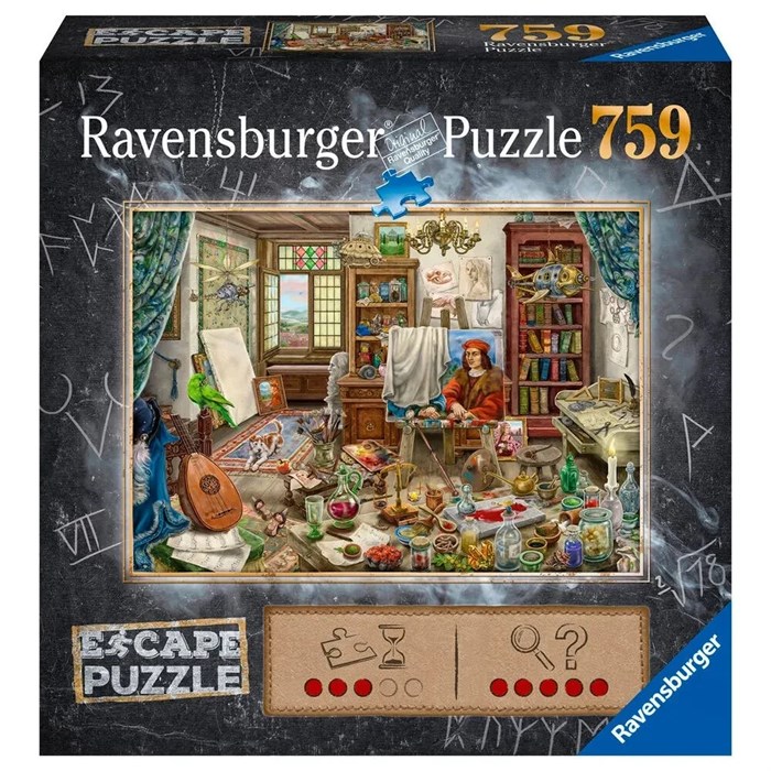 Пазл Ravensburger Escape Room Ателье художника 169796523