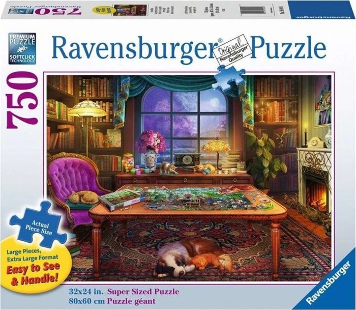 Пазл Ravensburger Pokój fana puzzli 140687966