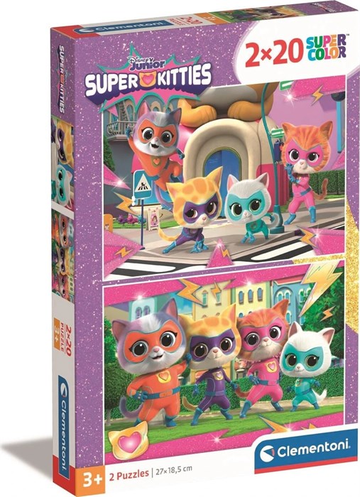 Пазл Clementoni Super Kitties Disney 140691886