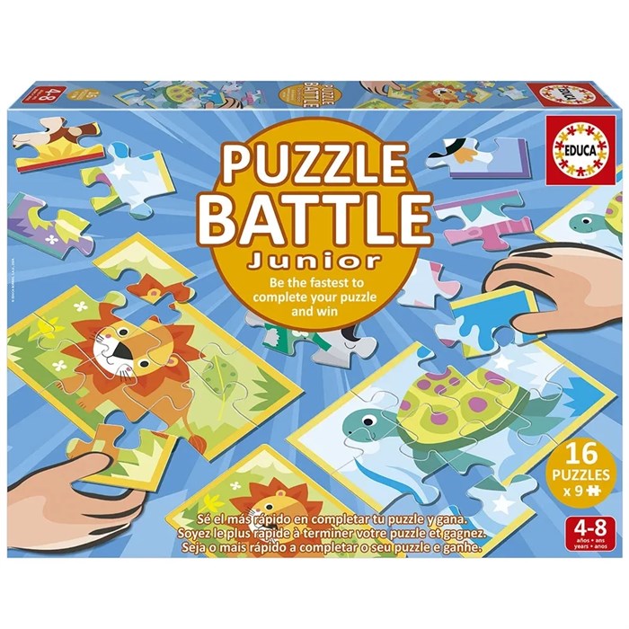Пазл Educa Battle Jr Animals 184582192
