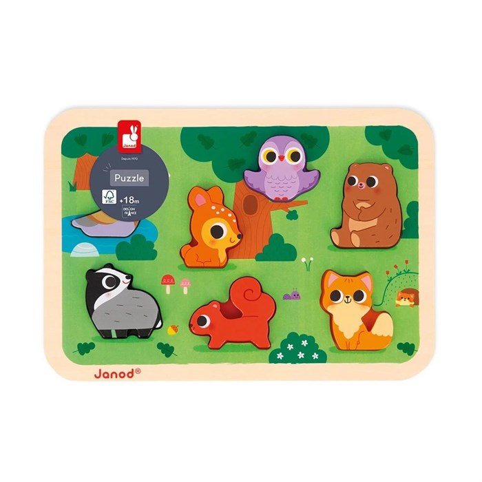 Пазл Janod Forest Chunky 135982551