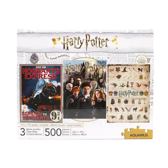 Пазлы Harry Potter Набор из трех игр 169795195