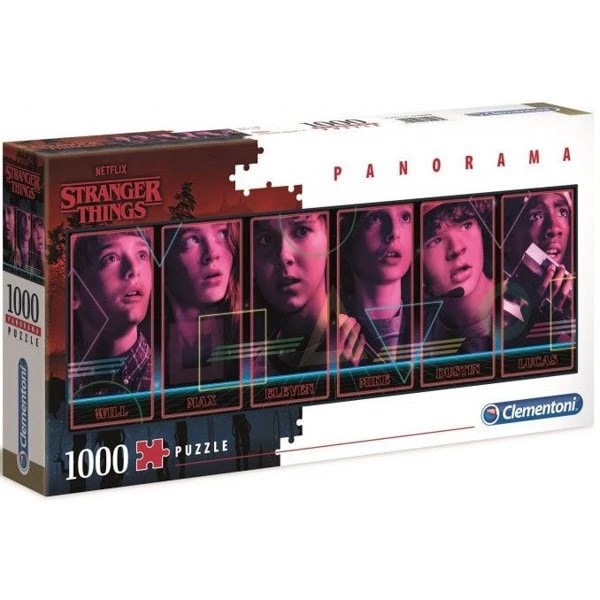 Пазл Clementoni Stranger Things панорамный 109275149