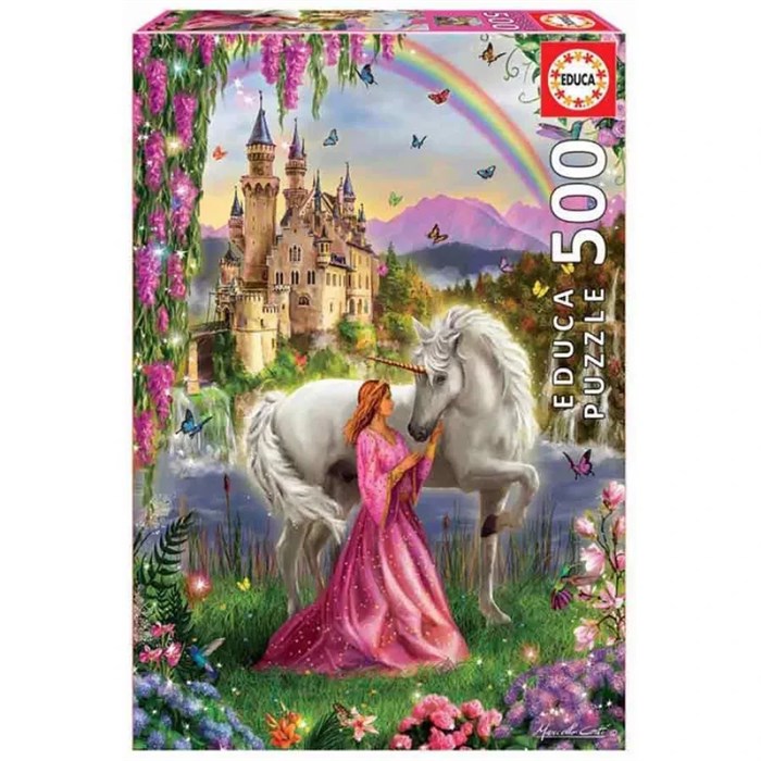 Пазл Educa Borras феи и единороги 141501205
