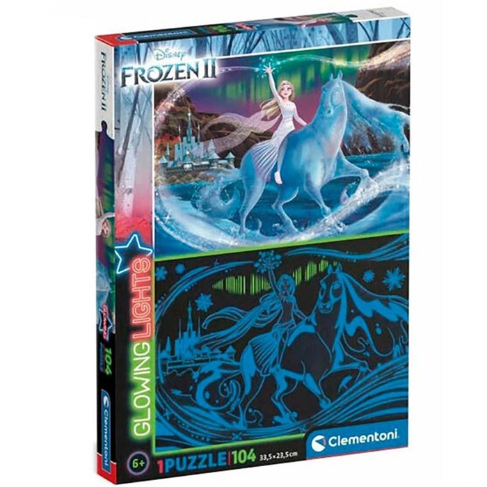 Пазл Clementoni Frozen 2 Glowing Lights 109275299
