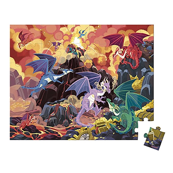 Пазл Janod Dragons 107392412