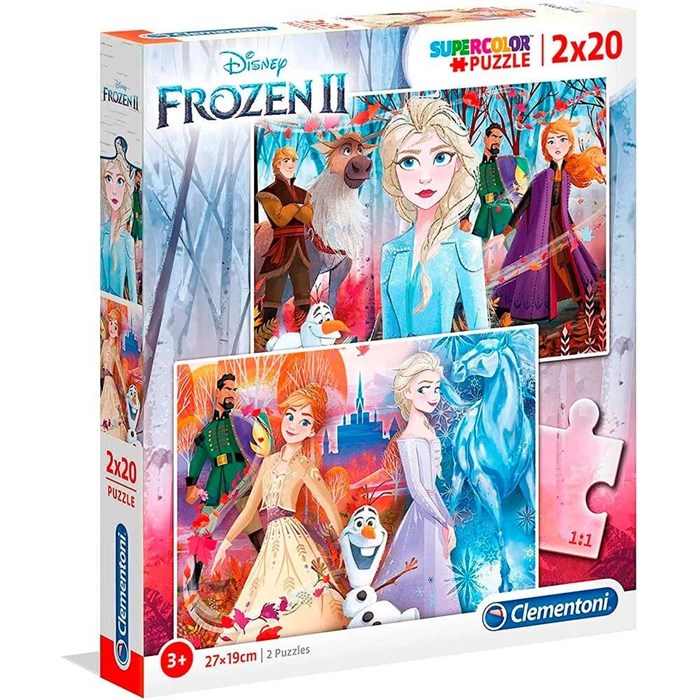 Пазл Frozen Double Puzzle 107343673