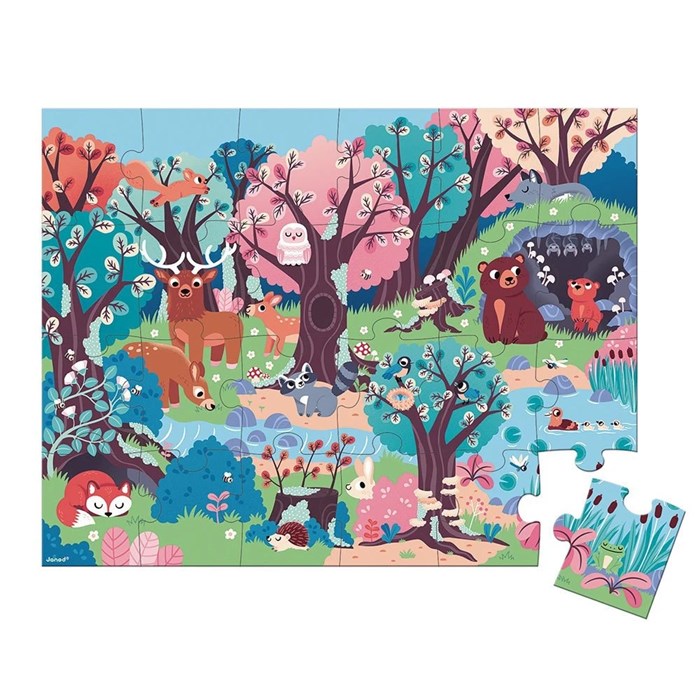 Пазл Janod Magical the Forest 107392296