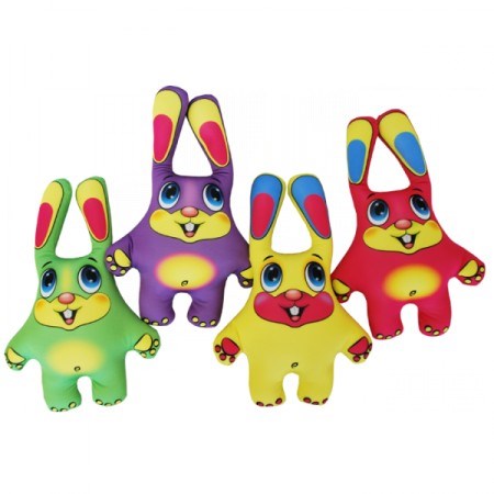 Набор Мини Игрушки Зайцы цветные Ап05наб06