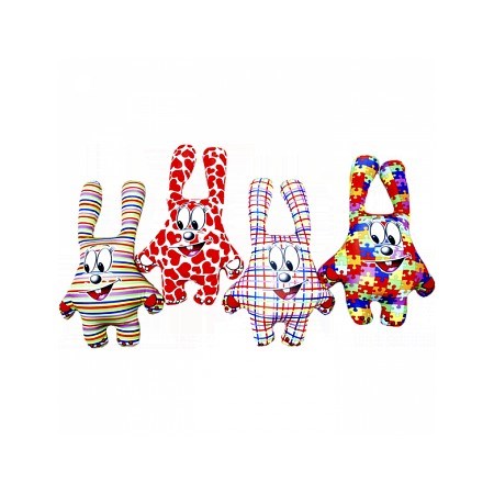 Набор мини Игрушки Зайцы, 4шт Аи25наб03