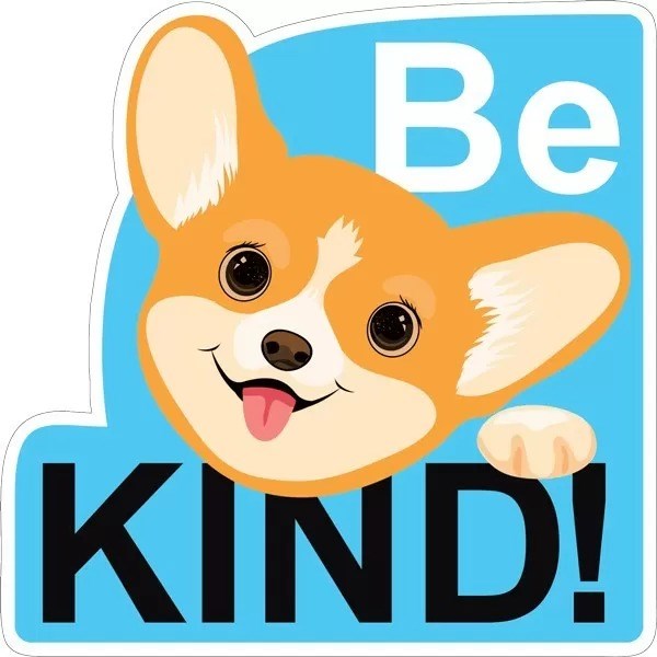 Украшение на скотче "Be kind" 079.366 079.366