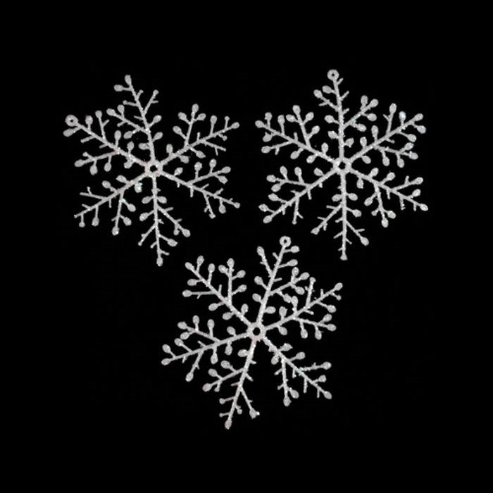 Ёлочное украшение "Снежинки" Ч01999 Ч01999