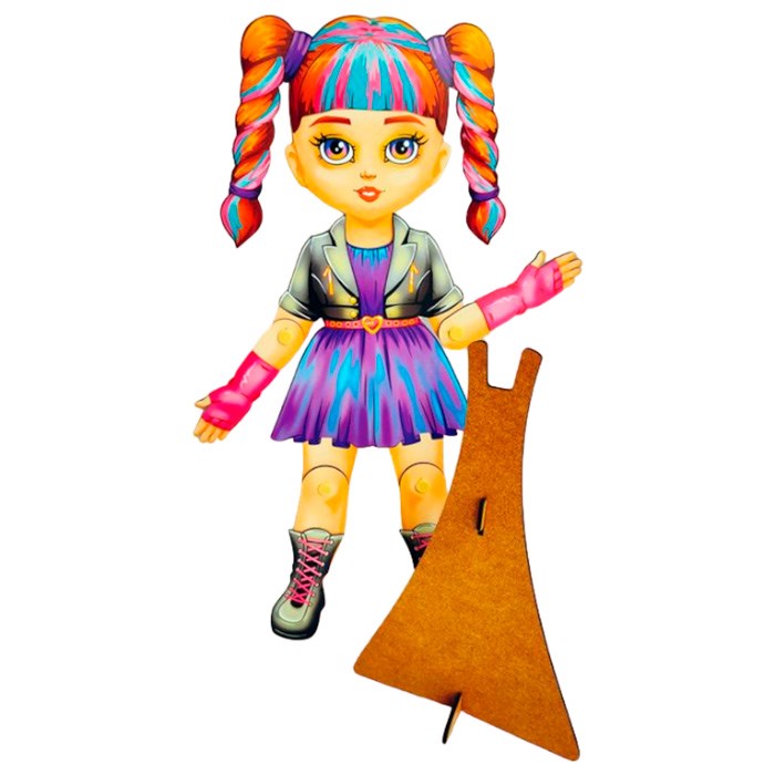Деревянная Игра Магнитная одевашка "Модница" 03037 978-705