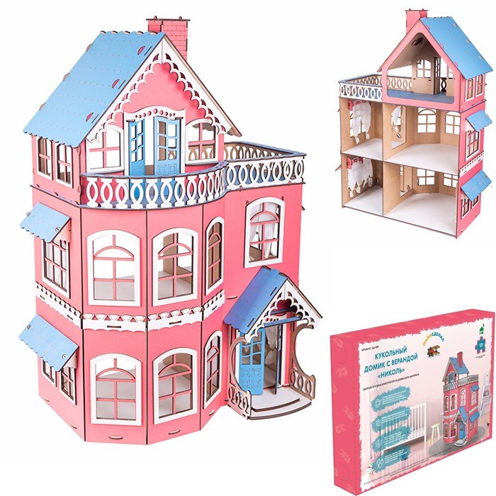 Деревянный Дом Николь ХД-004 380-295