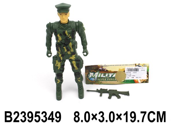Фигурка солдат 025A в пак. 116-249