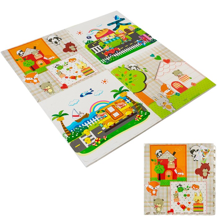 Коврик игровой 141V-488 60*60cm. 4эл. 219-999