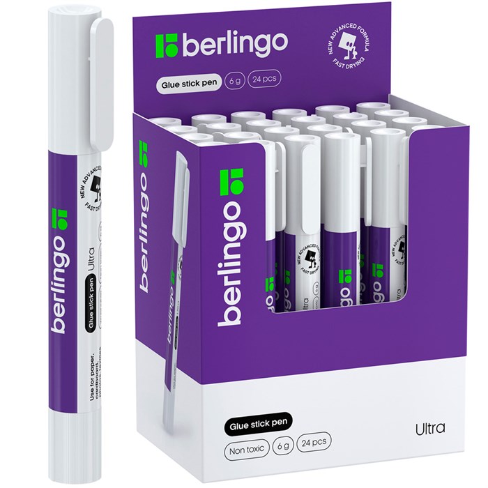 Клей карандаш 6 гр. Ultra FPp_06000 Berlingo 893-947