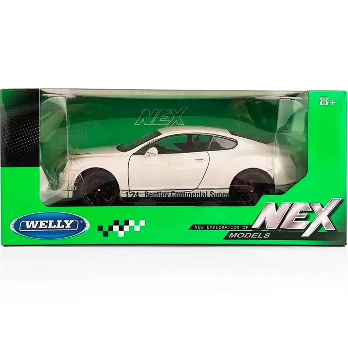 Модель 1:24 Bentley Continental Supersports, белый 24018W 439-476