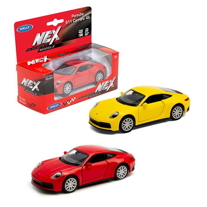 Модель 1:34-39 Porsche 911 Carrera 4S 43781 438-214