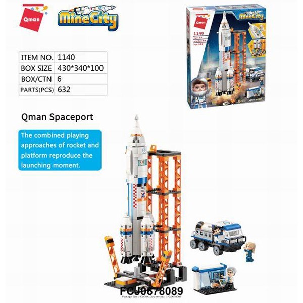 Конструктор 1140 QMAN в кор. 623-938