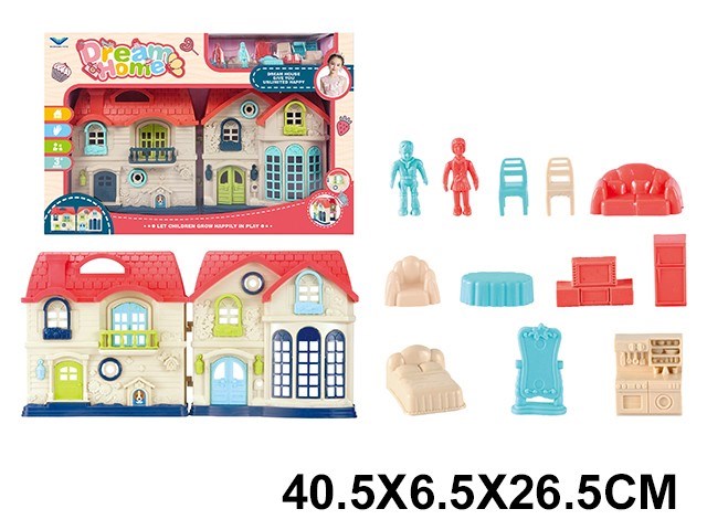 Дом 1373 с аксесс. в кор. 908-526