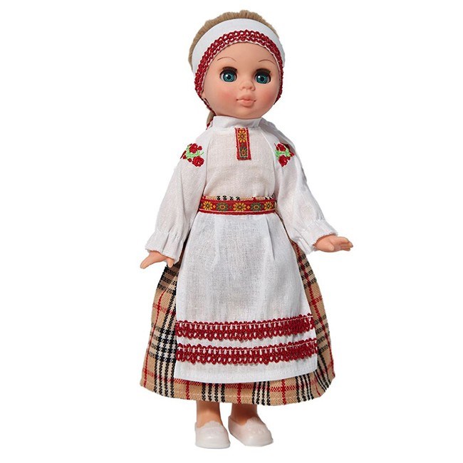Кукла Эля в белорусском костюме В3190 707-645