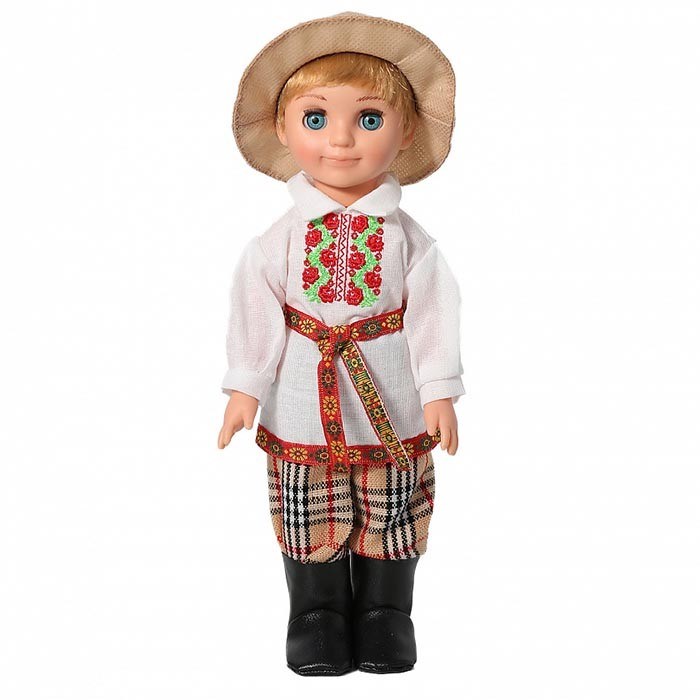 Кукла Мальчик в белорусском костюме В3910 807-609