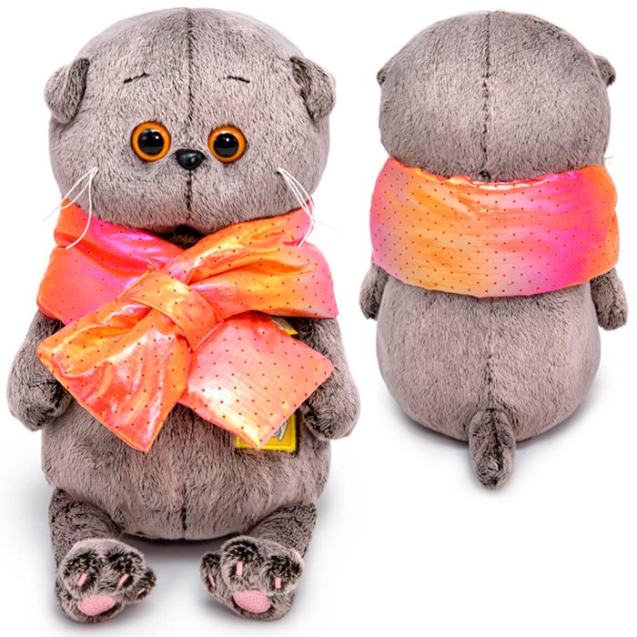 Басик BABY в дутом шарфе BB-108 945-729