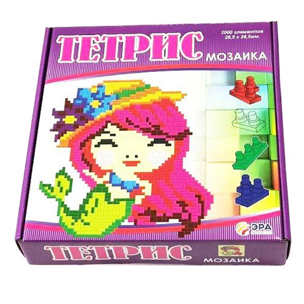 Набор ДТ Тетрис-мозайка Русалочка Эра /10/. 710-956