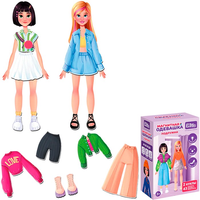 Игра Магнитная "Подружки" ET05-018 810-250