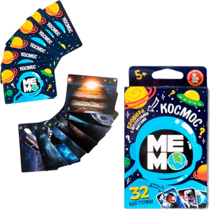 Игра МЕМО Космос 04989 934-738
