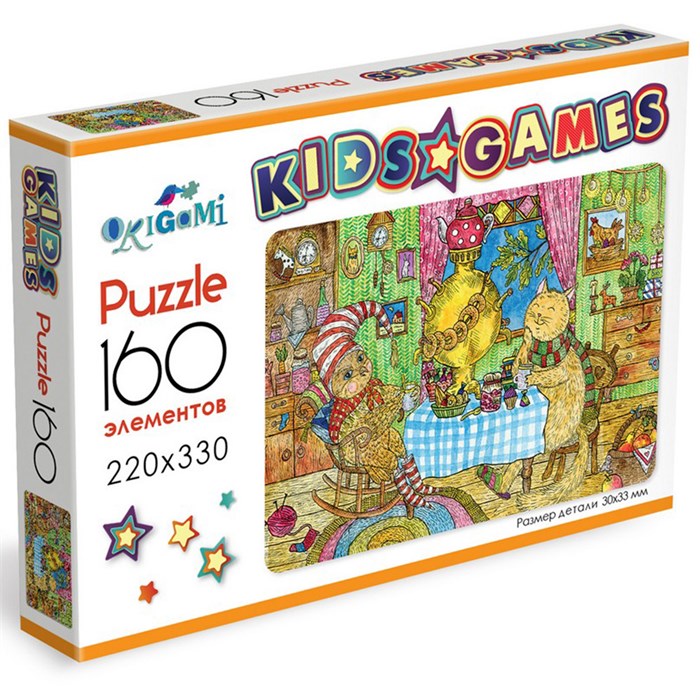 Пазл 160 Kids Games.Самовар 07957 932-649