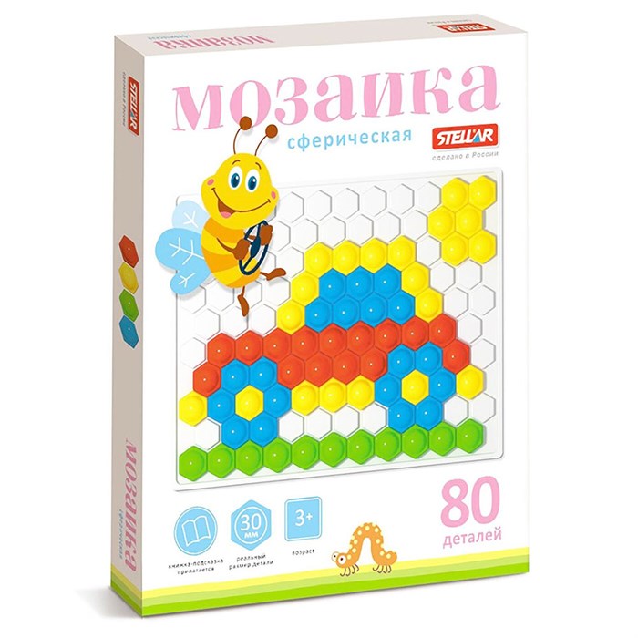 Мозаика d 30мм сфера 80 дет. 01068 Cтеллар /16/ 311-971