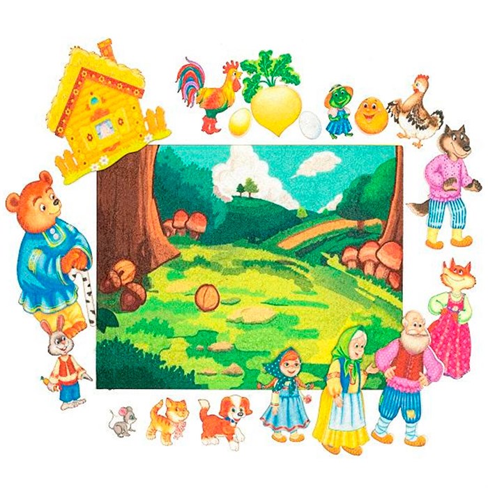 Игра Сказки 5 в 1 фетр LIP1288 712-823