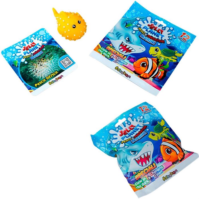 Фигурки-тянучки Повелители моря JELLY2 149-164