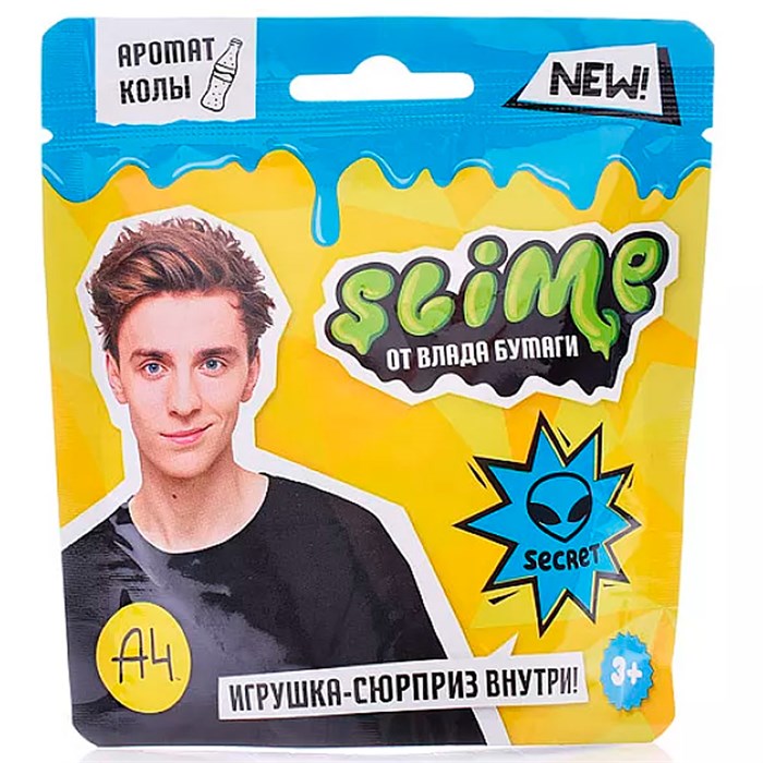 Лизун Slime синий 80 г. SLM057 547-873