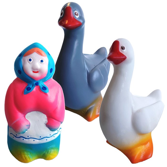 Набор резиновых игрушек Два веселых гуся СИ-385 148-065