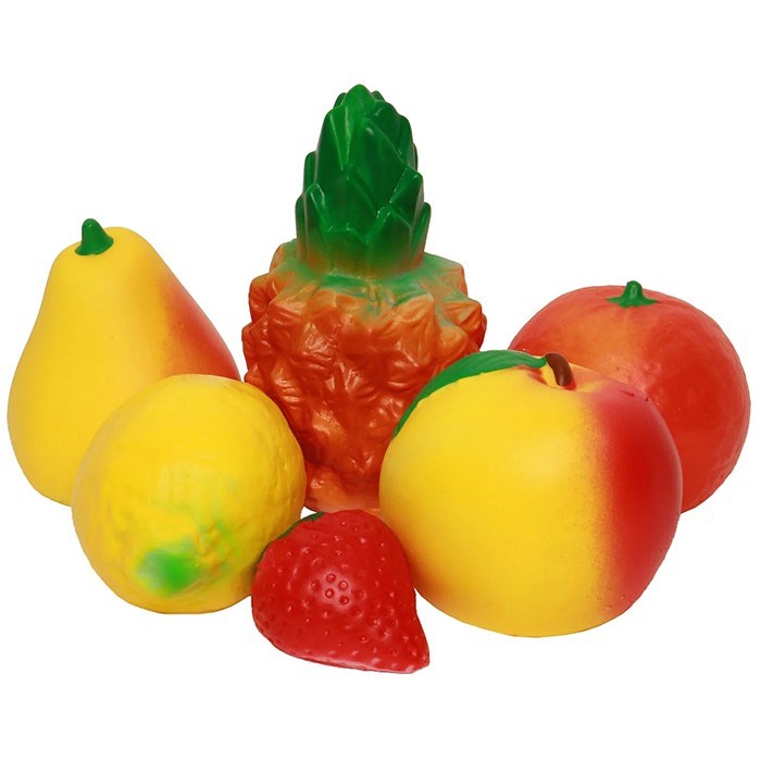 Набор резиновых игрушек Фрукты СИ-325 147-810