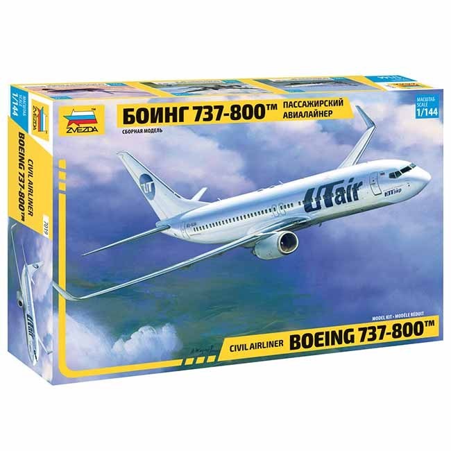 Сборная модель 7019 Самолет Боинг 737-800 142-088