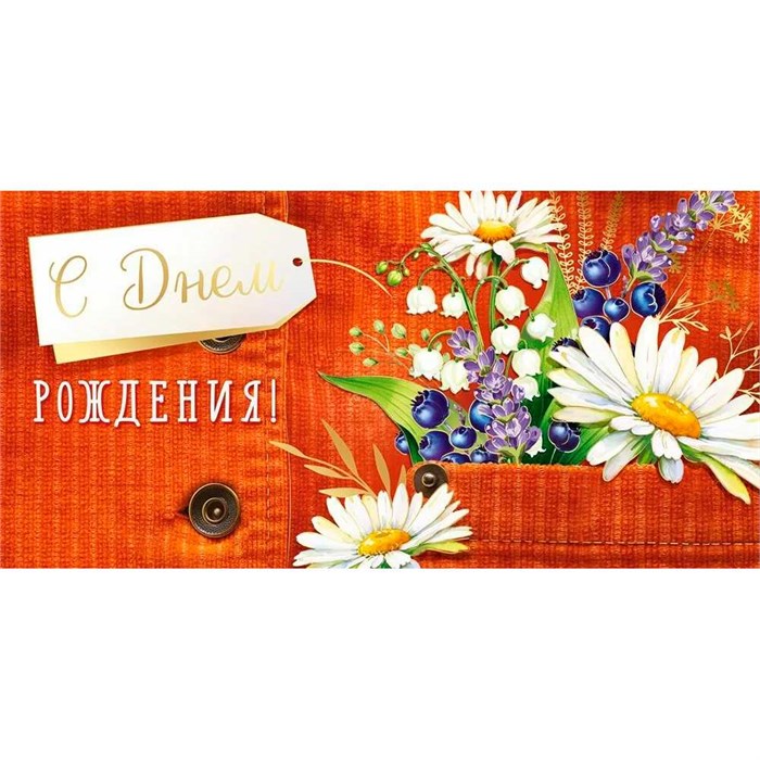 Конверт для денег С Днем рождения! 3.0000357 562-295