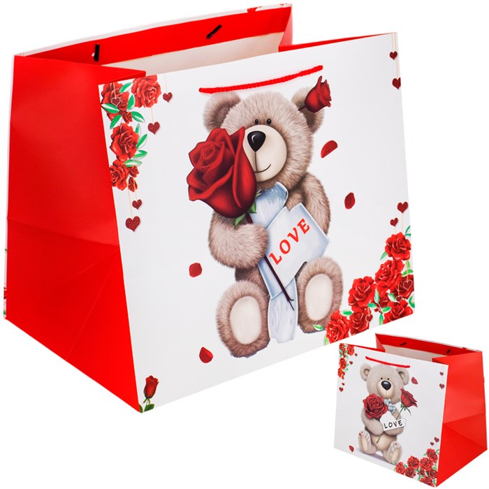 Пакет 31*37*26 см Мишка 141V-1057 660-416