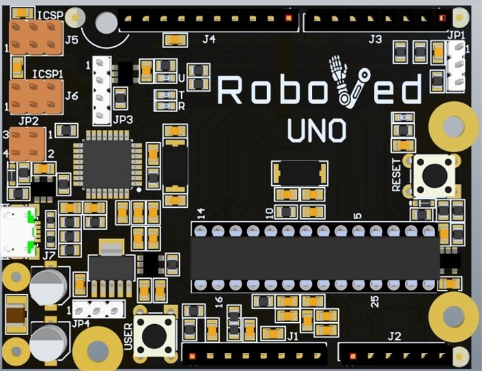 Контроллер Roboved UNO (Arduino IDE совместимый) ✅ 13128