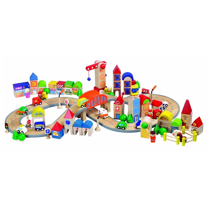 Конструктор "Город и дороги" Santoys 7597