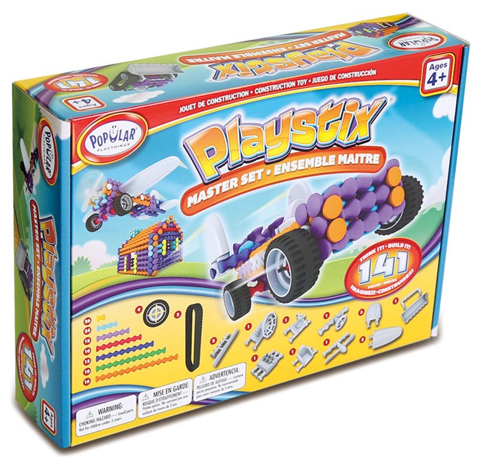 Конструктор Popular Playthings "Плейстикс. Мастер". Стартовый набор ✅ 7488